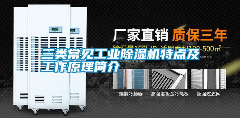 三類常見工業除濕機特點及工作原理簡介