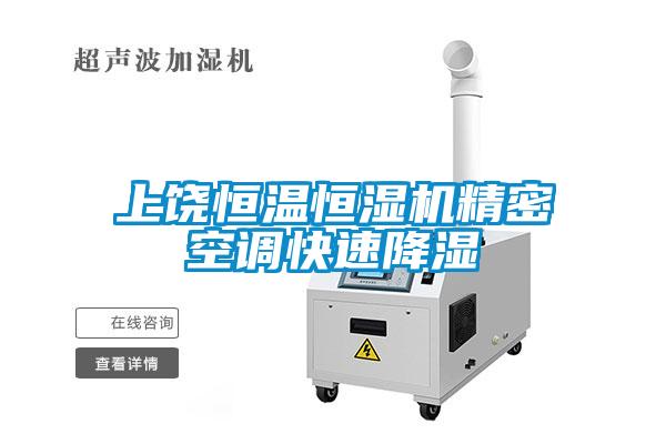 上饒恒溫恒濕機精密空調快速降濕