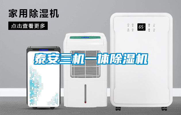 泰安三機一體除濕機