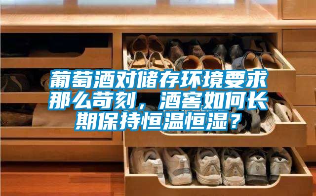 葡萄酒對儲存環境要求那么苛刻，酒窖如何長期保持恒溫恒濕？