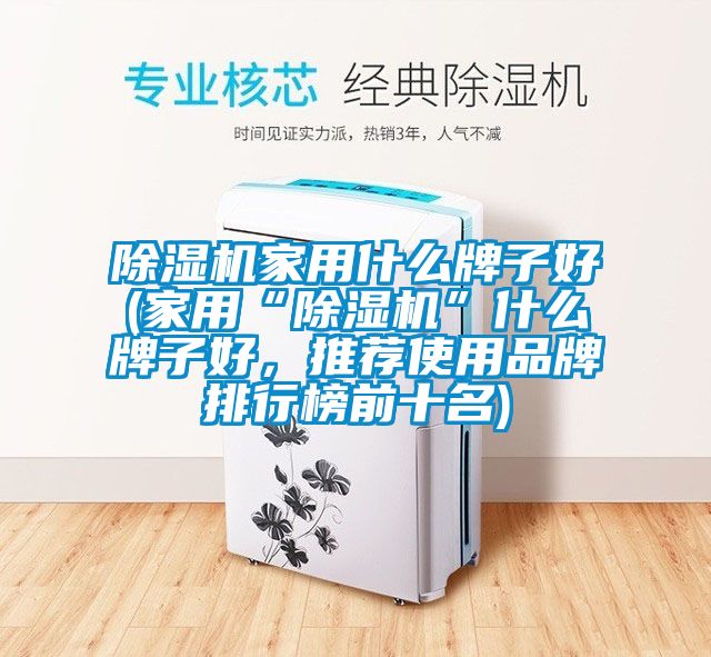 除濕機家用什么牌子好(家用“除濕機”什么牌子好，推薦使用品牌排行榜前十名)